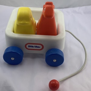 Little Tikes Animal Pals Wagon and Friends in Very Good Condition FREE SHIPPING