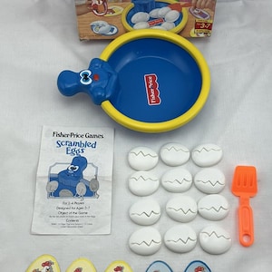 1994 Scrambled Eggs Game by Fisher Price in Great Condition FREE SHIPPING