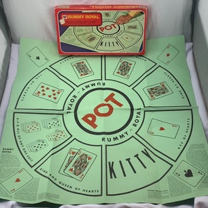 1973 Rummy Royal Game by Whitman Complete in Very Good Condition FREE SHIPPING