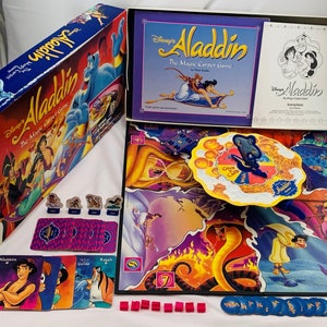 1992 Aladdin: The Magic Carpet Game Milton Bradley Complete Great Condition FREE SHIPPING