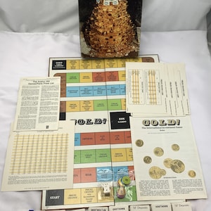 1981 Gold! Game by Avalon Hill Complete in Very Good Condition FREE SHIPPING