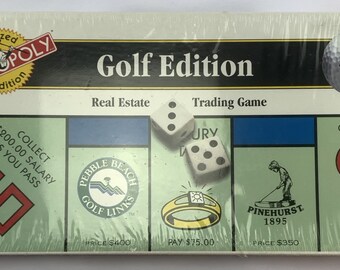 レア物　モノポリー　ゴルフ　Monopoly Golf 英語版 Monopoly: Golf | Board Game | BoardGameGeek