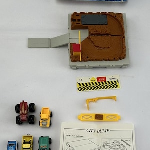 1987 Micro Machines Travel City Dump Galoob in Good Condition FREE SHIPPING