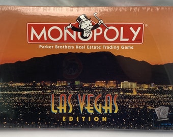 Monopoly Las Vegas Edition Board Game Usaopoly Open Box Complete