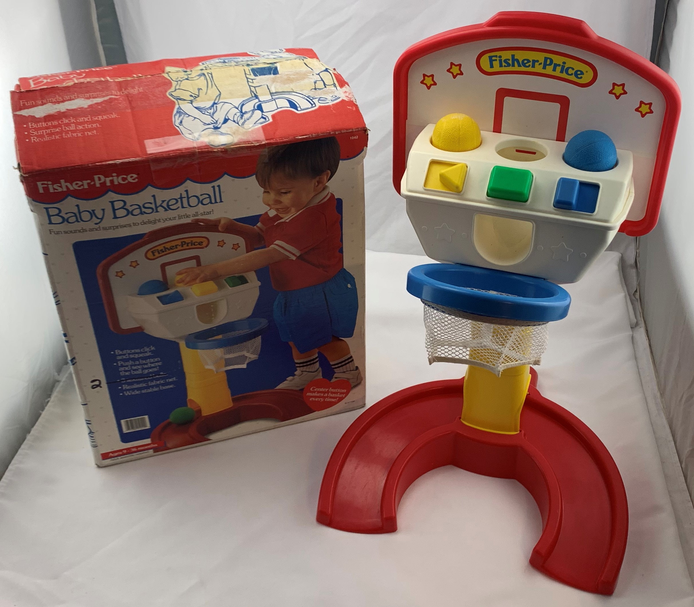 Verouderd Reizen Botsing Fisher Price Baby Basketball Game IOB in Good Condition FREE - Etsy