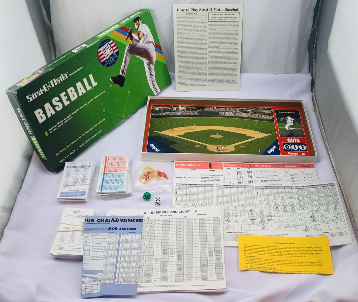 Strat-o-matic Baseball Game Special Edition Complete in Great