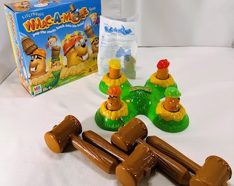 2004 Whac-A-Mole Electronic Game by Milton Bradley Working, Complete Great Condition FREE SHIPPING