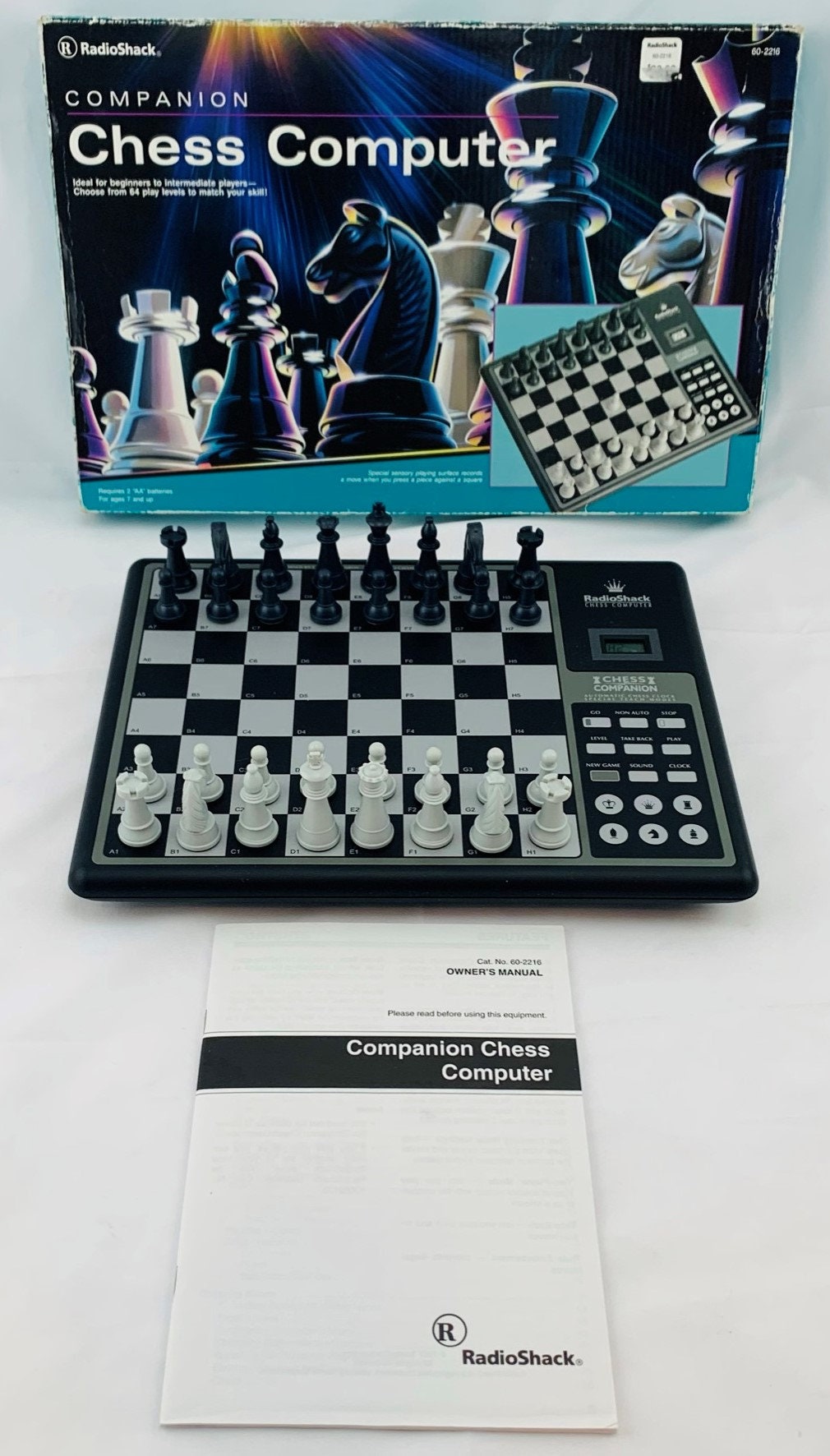 Computer Chess 60-2216 by Radio Shack Complete Working Great