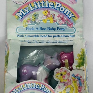 My Little Pony G1 Peek a Boo Baby Snippy