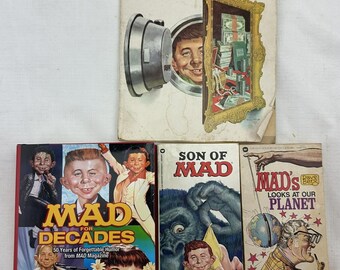 2007 Mad for Decades Book Mad Magazine Books FREE SHIPPING - Etsy