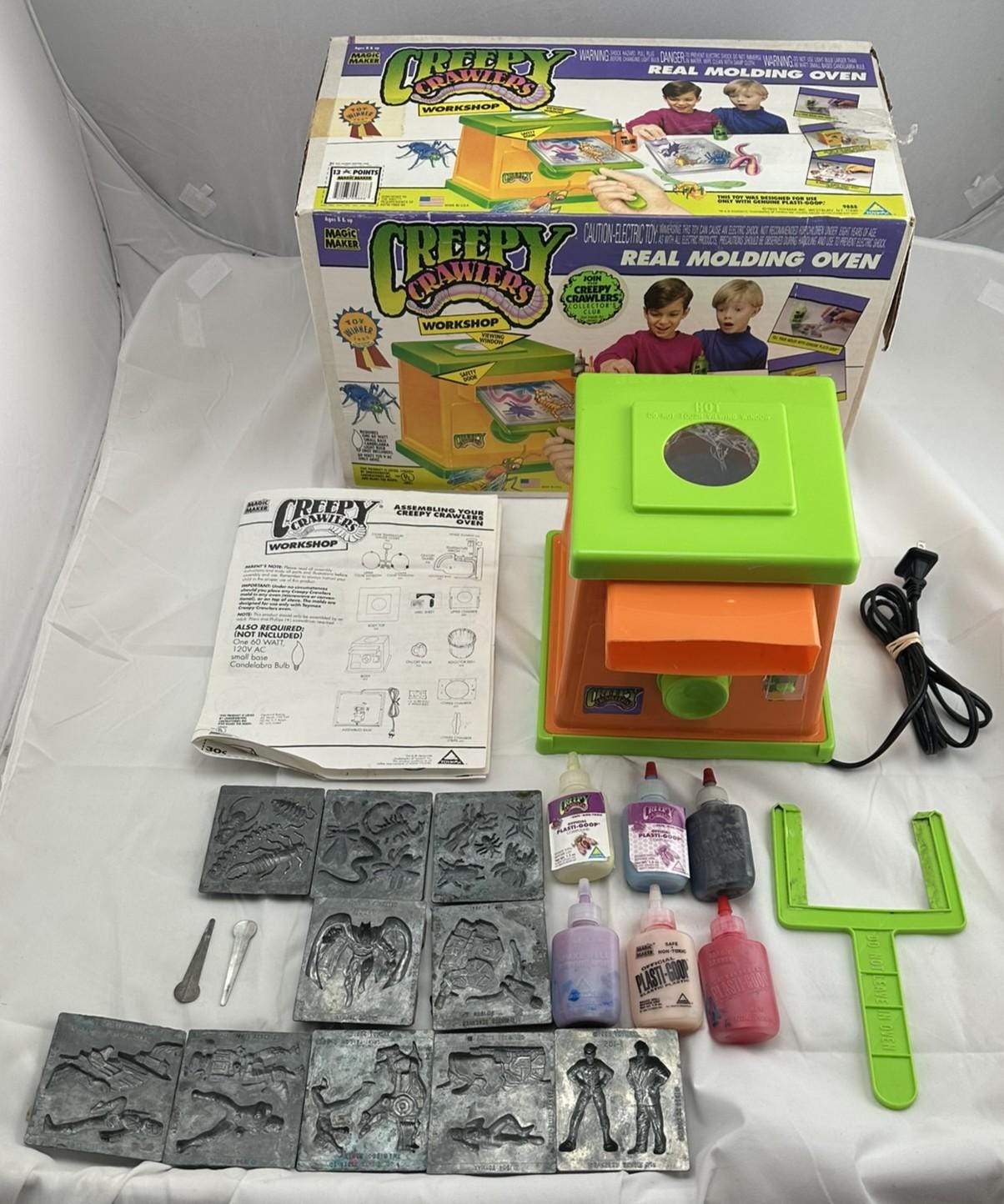 Toy Easy Bake Oven Fun Bake Electric Play Oven With Pan And