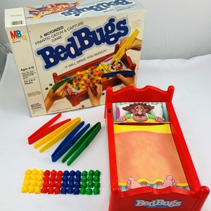 1985 Bed Bugs Game by Milton Bradley Complete in Good Condition FREE SHIPPING