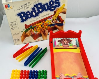 1985 Bed Bugs Game by Milton Bradley Complete in Great Condition FREE SHIPPING