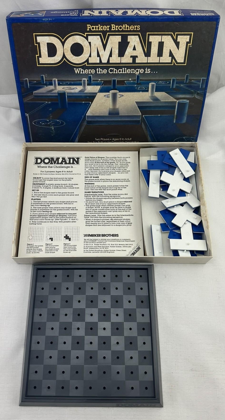 1983 Domain Game by Parker Brothers Complete in Good Condition