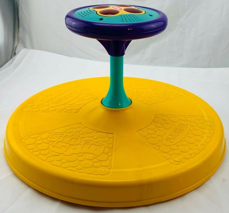 Playskool Sit N Spin Sit And Spin Music And Lights Sound Clean Etsy 