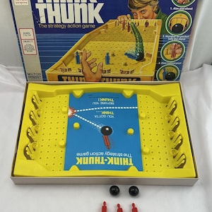 1973 Think Thunk Game by Milton Bradley Complete in Great Condition FREE SHIPPING