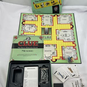 2004 Clue 1st Edition (1949) Reproduction Tin by Winning Moves Complete Great Condition FREE SHIPPING