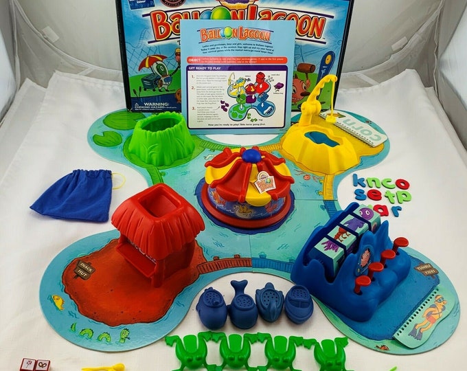 Cranium Balloon Lagoon Game Replacement Parts Pieces Frog Pond Figures Four 4 