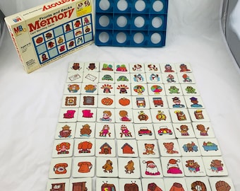 1980 Memory Fronts and Backs by Milton Bradley Complete Good Condition FREE SHIPPING