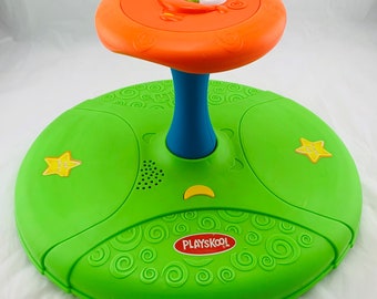 Simon Says Sit N Spin Sit and Spin Playskool Clean in Great Condition FREE SHIPPING Etsy