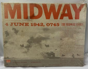 1964 Midway Game by Avalon Hill Brand New Sealed FREE SHIPPING