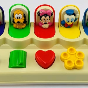 1994 Disney Poppin Pals Pop N Pals by Mattel in Great Condition FREE SHIPPING