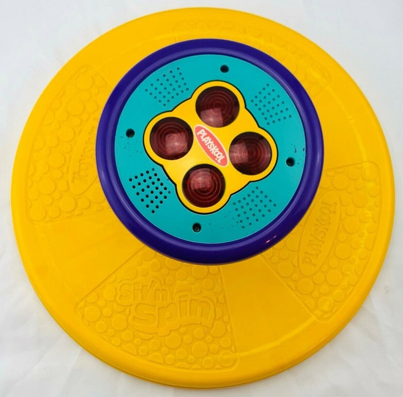 Playskool Sit N Spin Sit And Spin Music And Lights Sound Clean Etsy 
