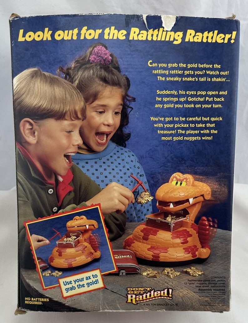 1993 Don't Get Rattled! Game by Milton Bradley Complete/Working in Great Condition FREE SHIPPING image 9