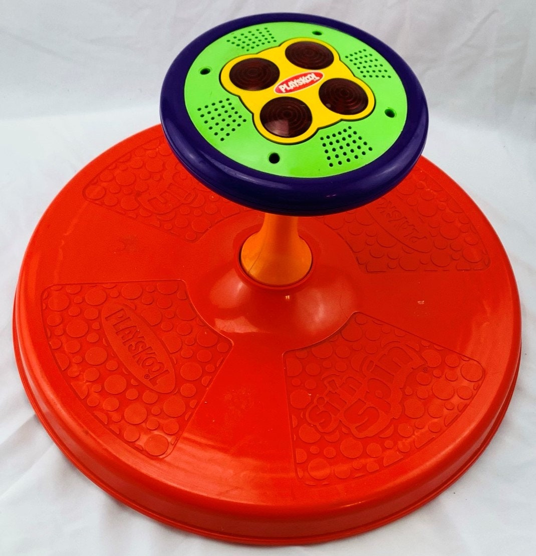 Playskool Sit N Spin Sit And Spin Music And Lights Sound Clean Etsy Uk 