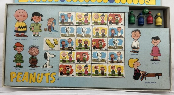 1959 Peanuts: the Game of Charlie Brown and His Pals Game by