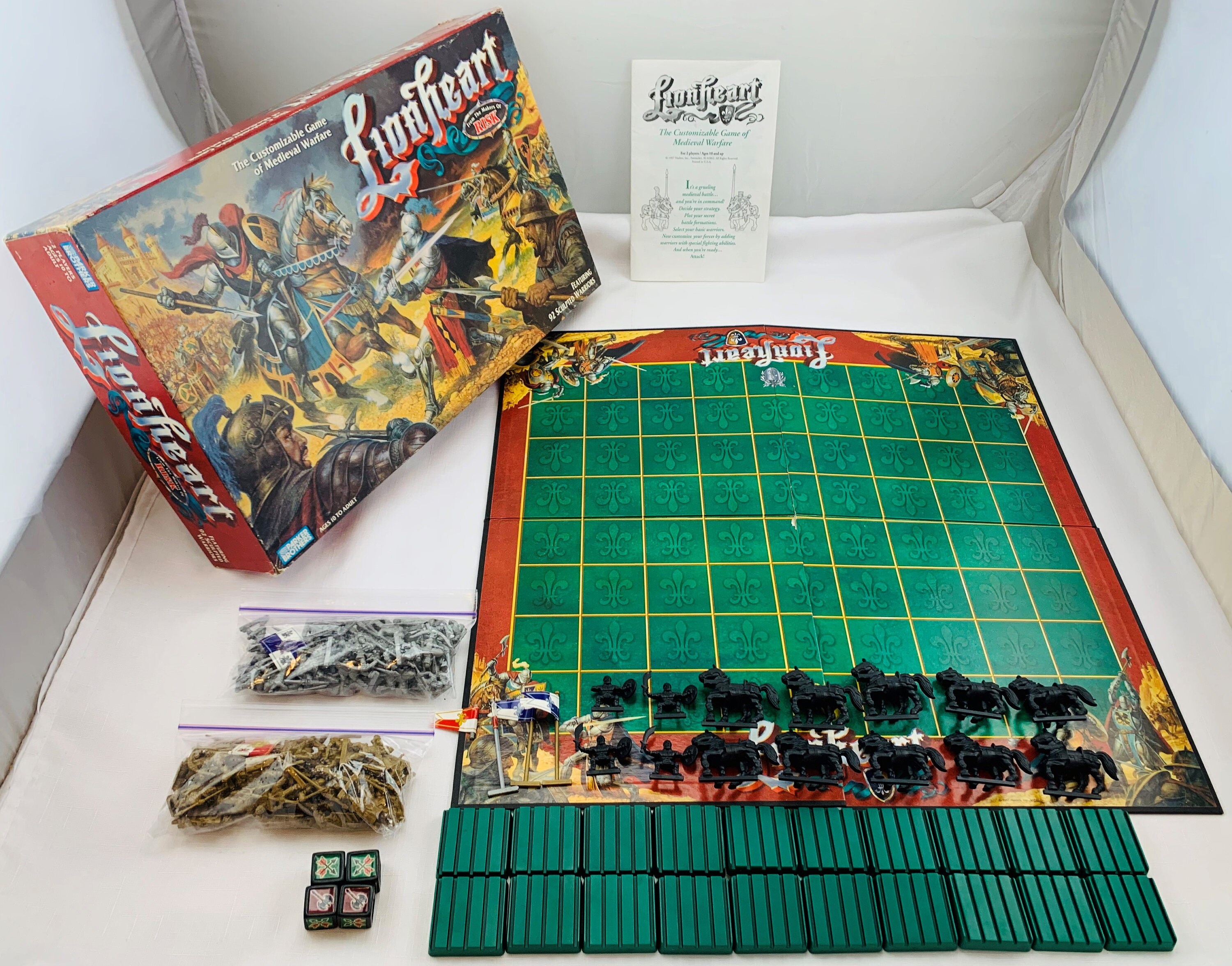 1997 Lionheart Game by Parker Brothers Complete in Great Condition FREE  SHIPPING - Etsy Italia