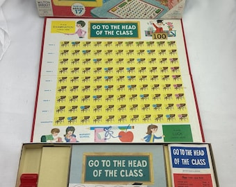 1970 Go To The Head Of The Class 17th Edition Never Played FREE SHIPPING