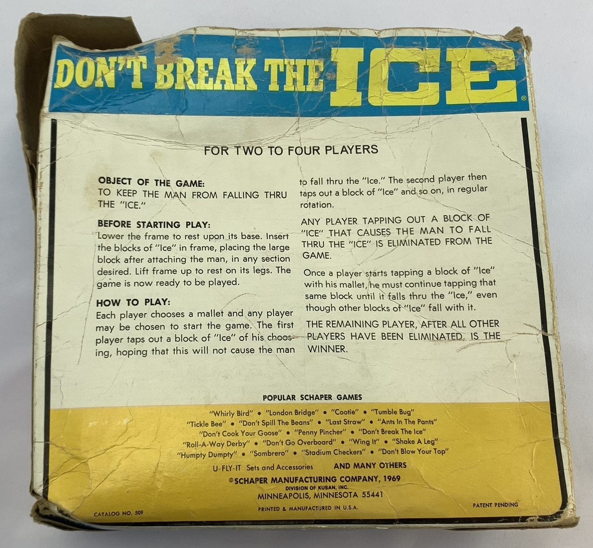 Don't Break the Ice Game - 1986 - Milton Bradley - Great Condition