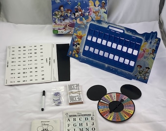 Wheel of Fortune Disney Game by Pressman Complete in Great Condition FREE SHIPPING