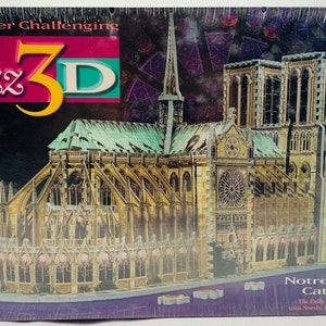 Puzz 3D Notre Dame Cathedral by Wrebbit Sealed New FREE SHIPPING