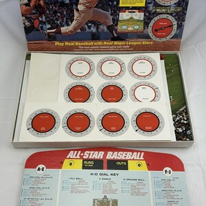 1968 All Star Baseball Board Game by Cadaco New Old Stock FREE SHIPPING
