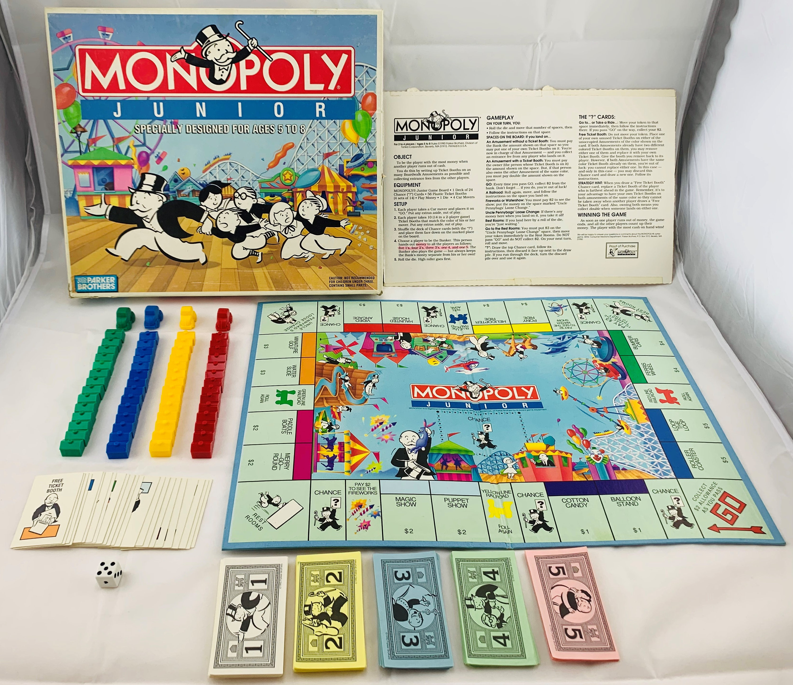  Monopoly Junior Party -Packaging May Vary : Toys & Games