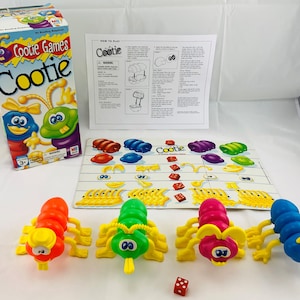 1999 Cootie Game by Milton Bradley Complete in Great Condition FREE SHIPPING