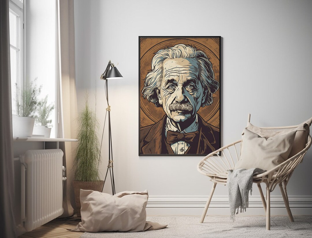 ALBERT EINSTEIN Printable Digital Download ART Instant - Etsy