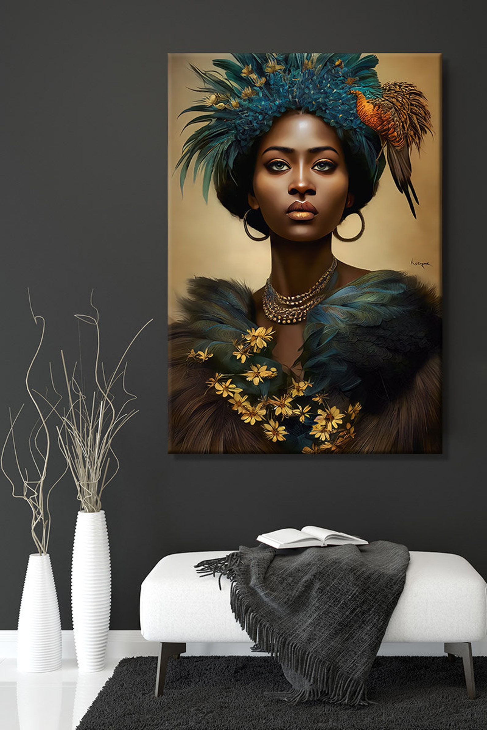 Digital Download Afro Woman Black Art Pop Art Afro Woman - Etsy