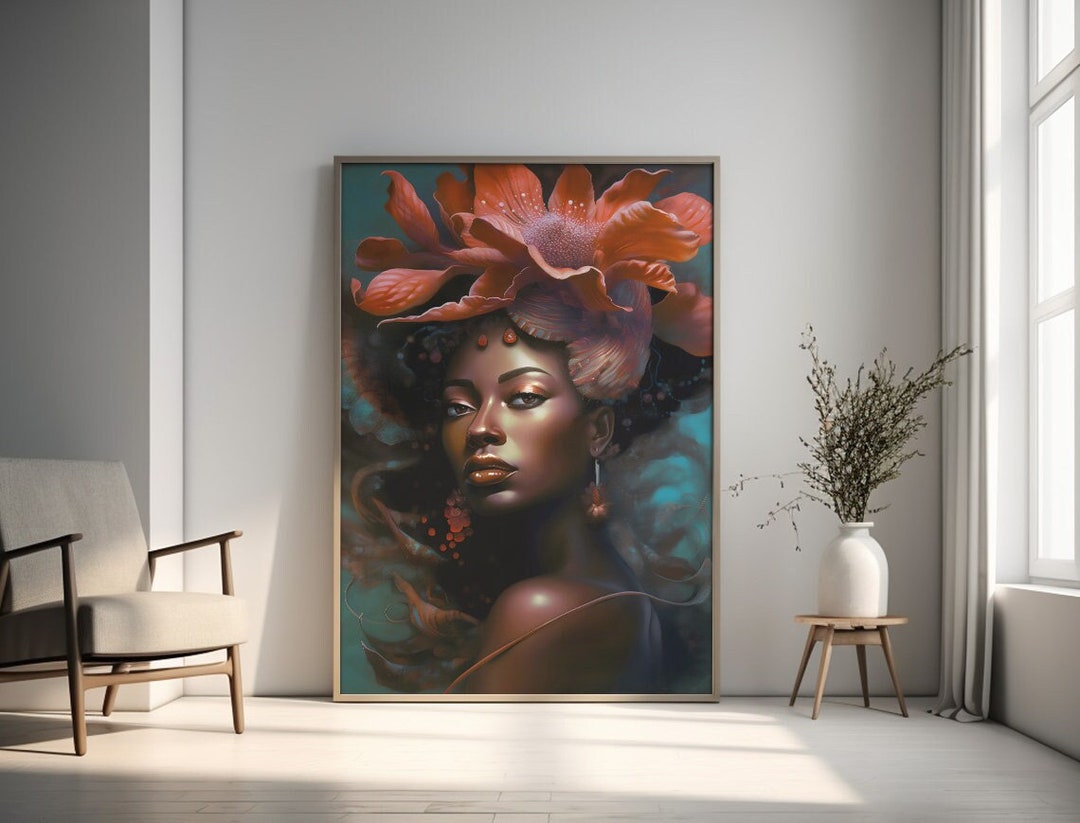 African American Wall Art Black Art Paintings for Wall African Wall Art
