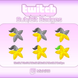 Kingdom Hearts Paopu Fruit Twitch Streaming Sub, Emote, Bit Badges (Ready To Use)
