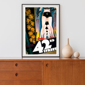 42nd Street Musical Poster Wall Art / Wall Decor / Poster Print