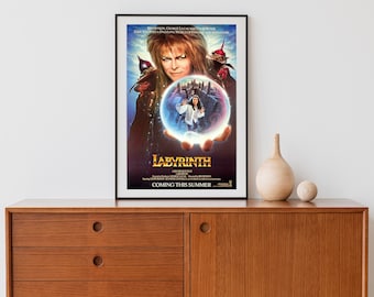 Labyrinth Musical Movie Poster Wall Art / Wall Decor / Poster Print