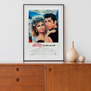 Grease Musical Movie Poster Wall Art / Wall Decor / Poster Print