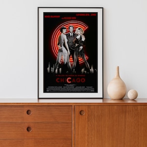 Chicago Musical Poster Wall Art / Decoración de pared / Poster Print
