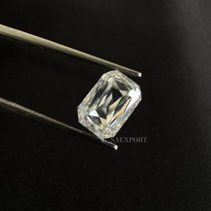5 To 15 Carat White Color Criss Cut Handmade Loose Moissanite Stone For Making Jewelry Collection/Lab Created Diamond/Attractive Moissanite.