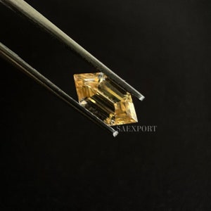 5 To 15 Carat Dark Yellow Color Dutch Marquise Handmade Loose Moissanite For Making Jewelry.