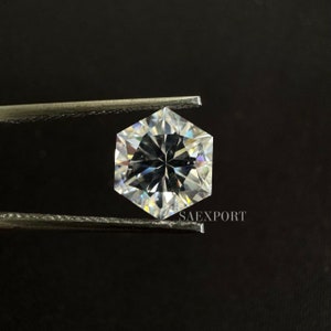 2.30 Carat White Color Octagon Cut 8 MM Handmade Loose Moissanite/Trending Moissanite/Synthetic Diamond/Moissanite Gemstone..
