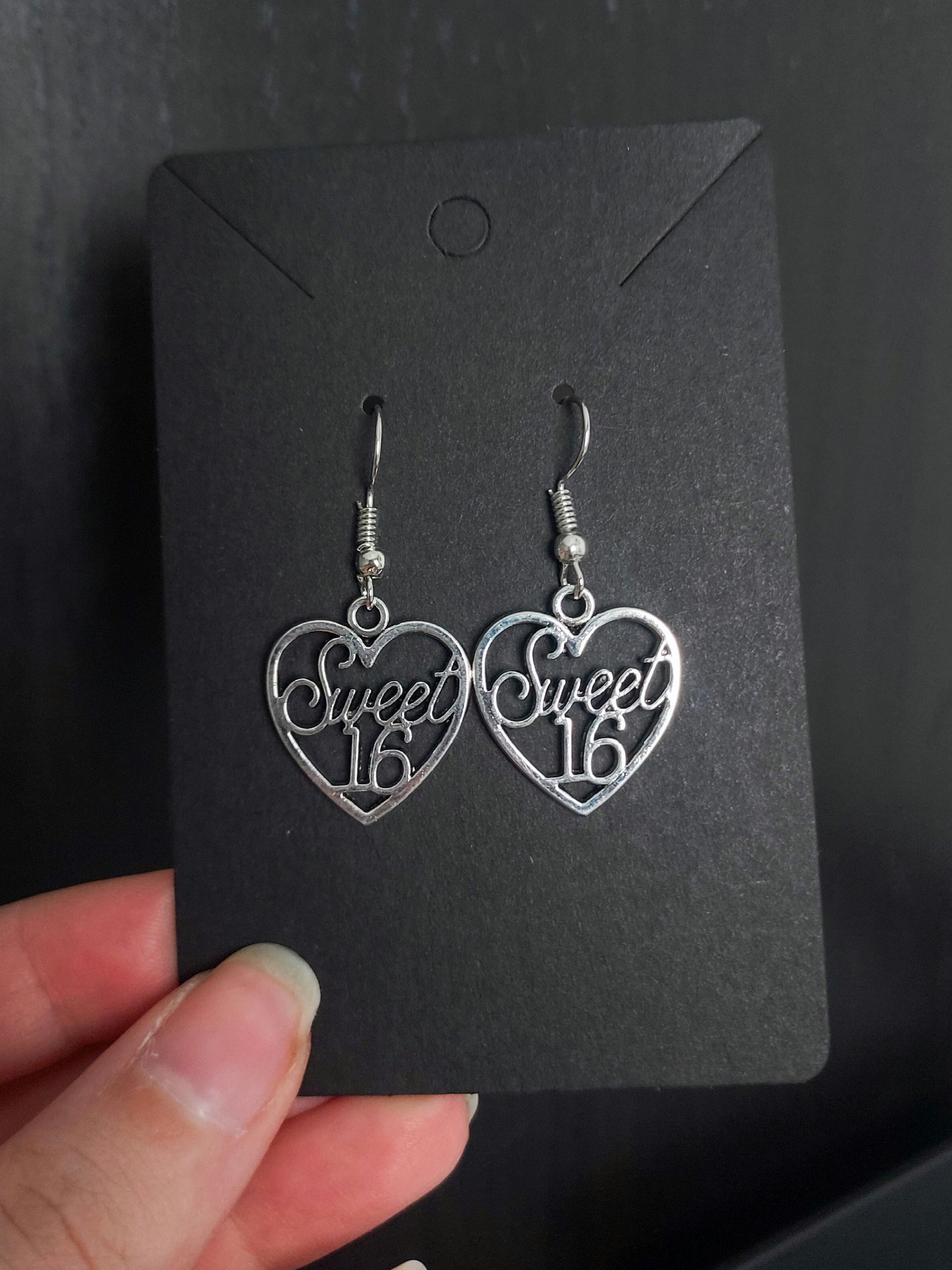 Sweet 16 earrings sale